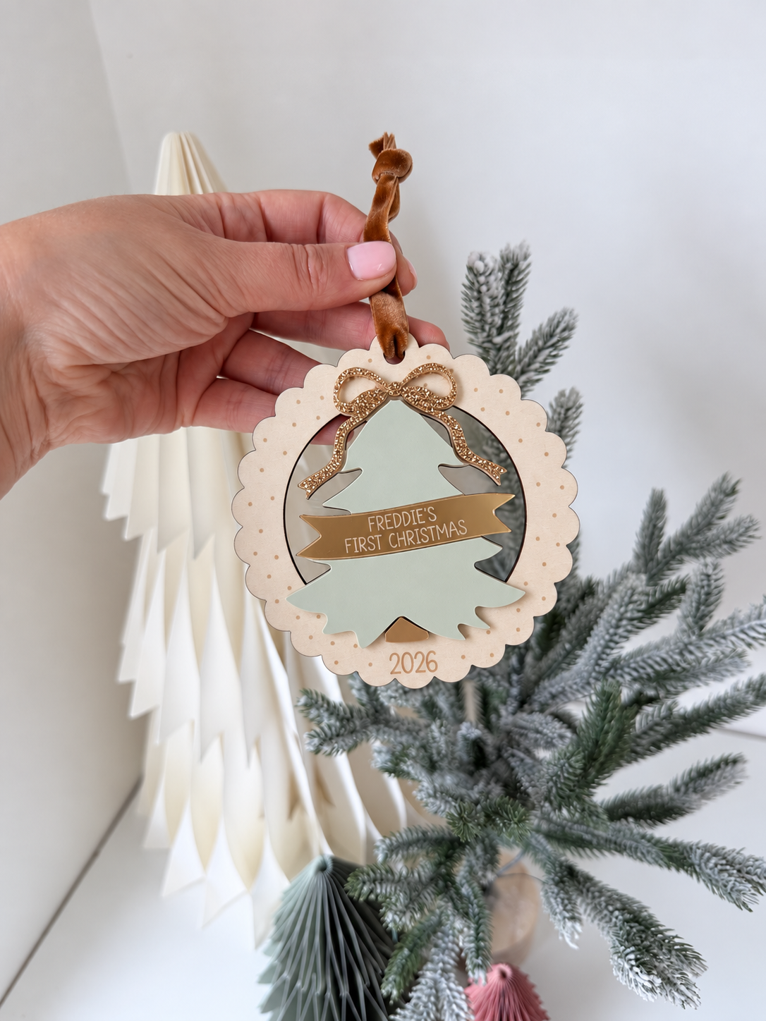 First Christmas Tree Decoration