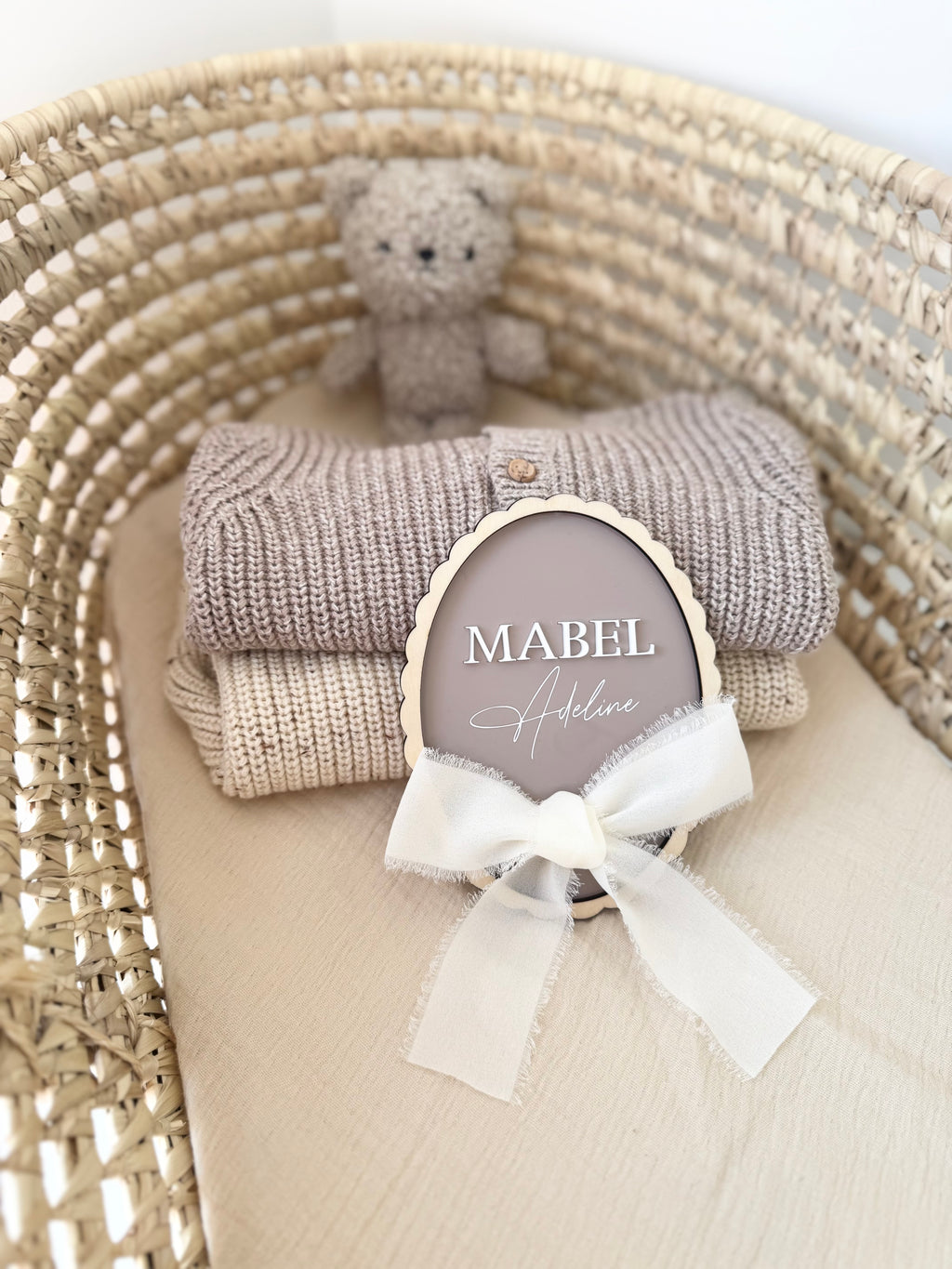 Vintage Style Name Plaque