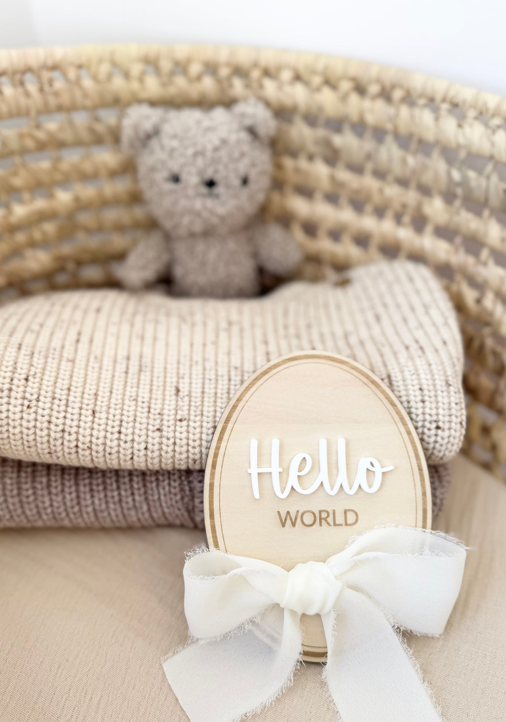 Hello World Plaque