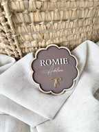 Scalloped Style Name Plaque
