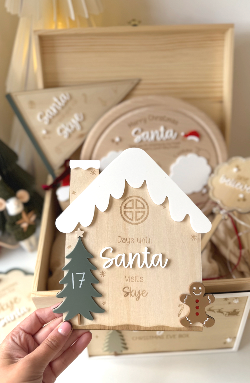 Gingerbread House Christmas Countdown