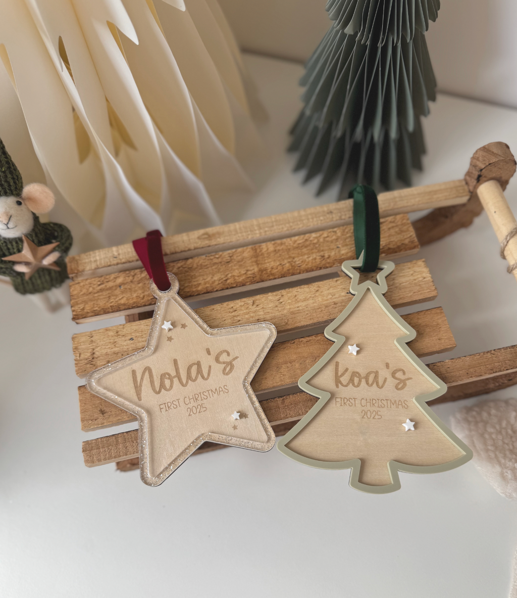 First Christmas Tree Decoration