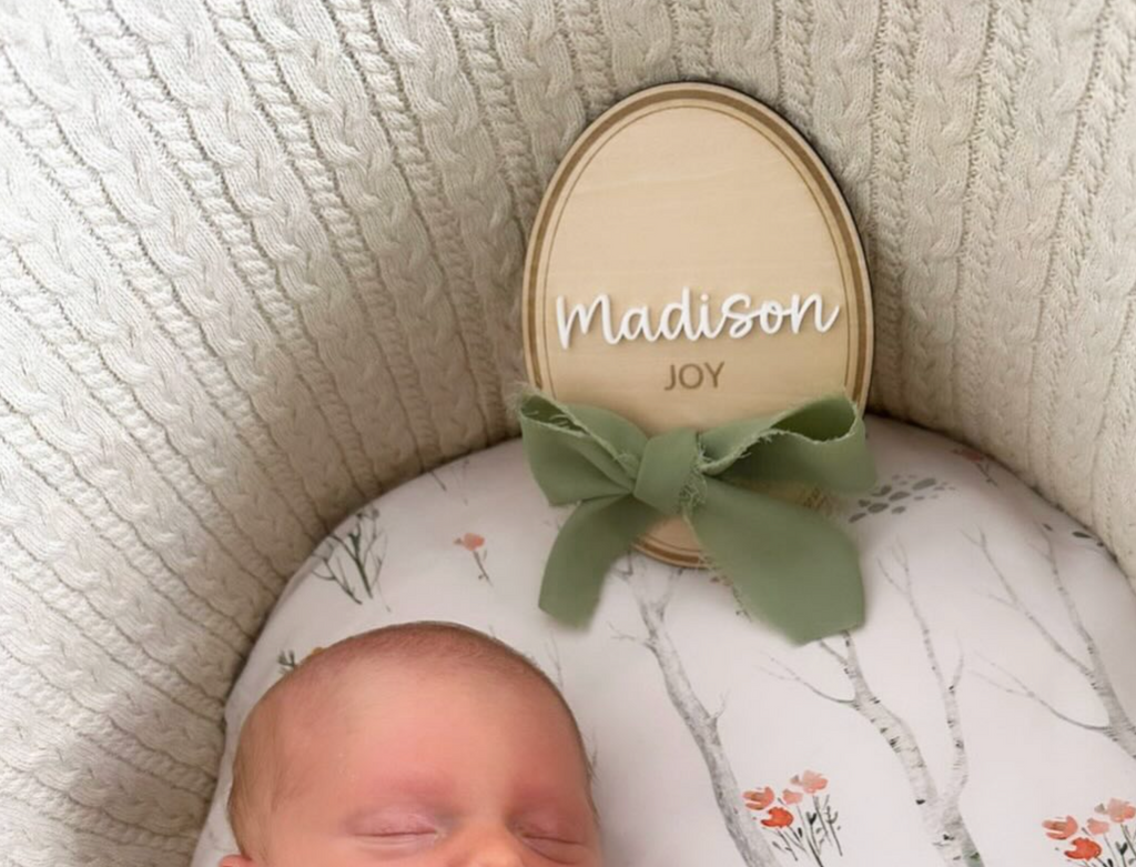 Vintage Name Plaque