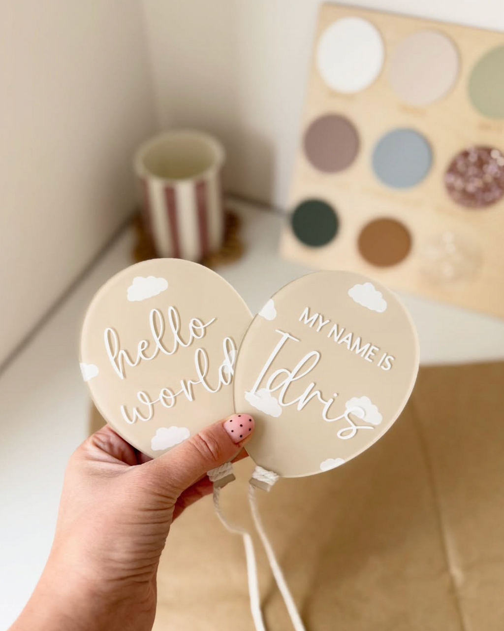 Cloud Balloon Pair