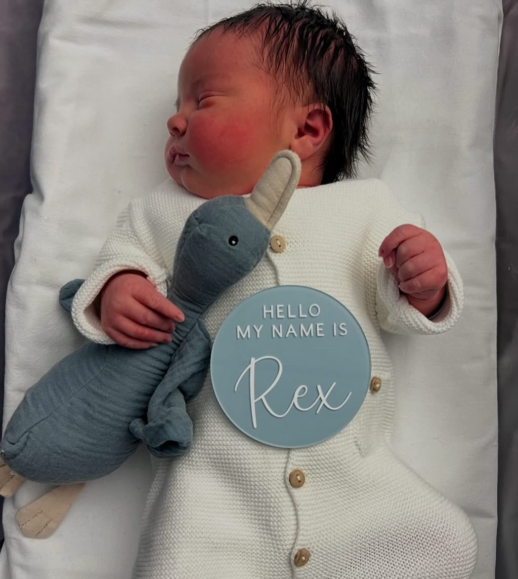 Hello / Name Plaque