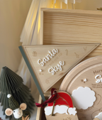 Santa Stop Here Flag
